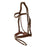 Dyon New English Collection Plaited Flash Noseband Bridle with Crank