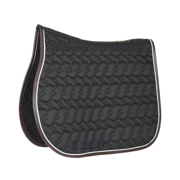 Kentucky Horsewear Saddle Pad Synthetic Leather Trim