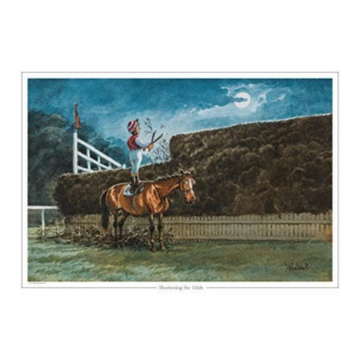 Thelwell "Shortening the Odds" Collectors Print