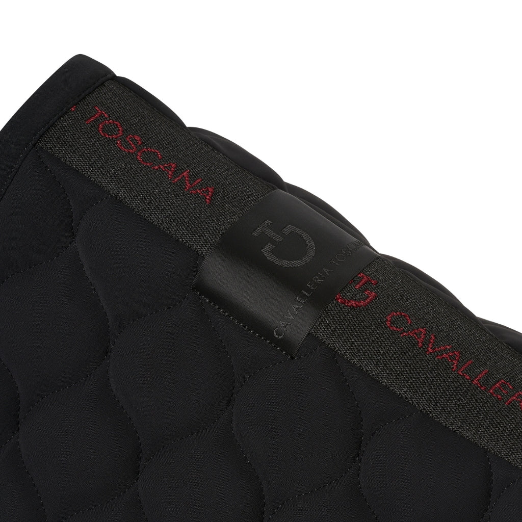 Cavalleria Toscana Circular Quilted Saddle Pad Ice Violet