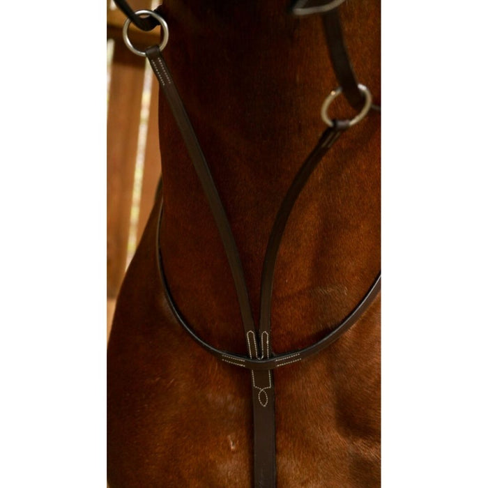 Dyon Working Collection Running Martingale stitching detail