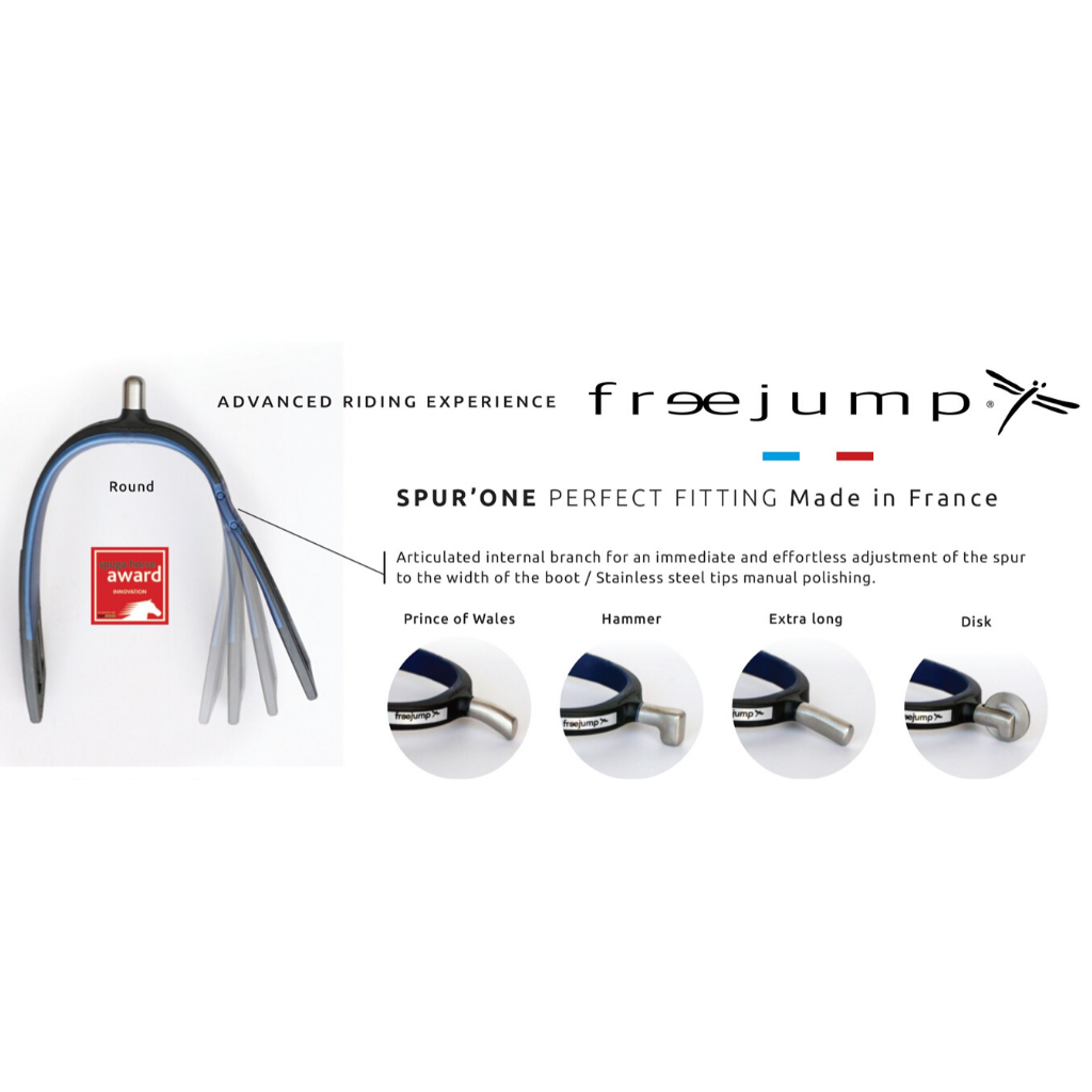 Freejump Eperons Spur'one Extra longs chez Sellerie
