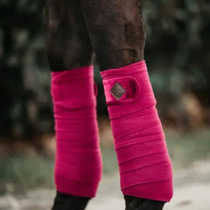 Kentucky Horsewear Polar Fleece Bandage Velvet