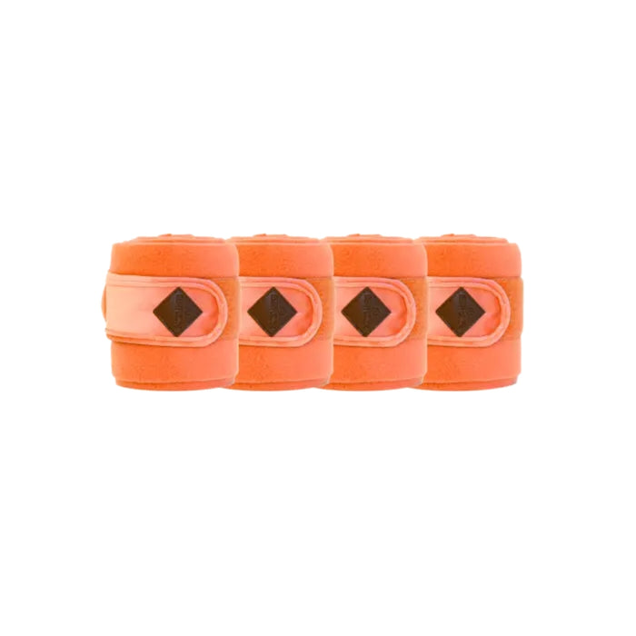 Kentucky Horsewear Polar Fleece Bandage Velvet Orange
