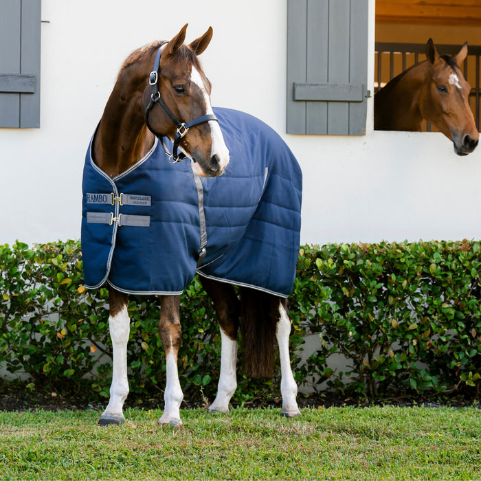 Rambo Stable Blanket 200g Embossed Lining by Horseware Ireland