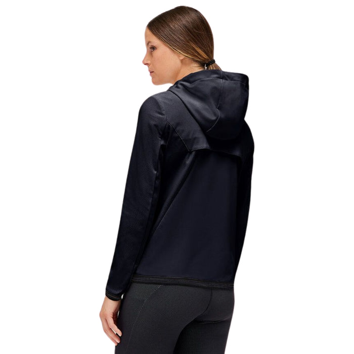 Cavalleria Toscana Perforated Jersey Full Zip Hooded Softshell