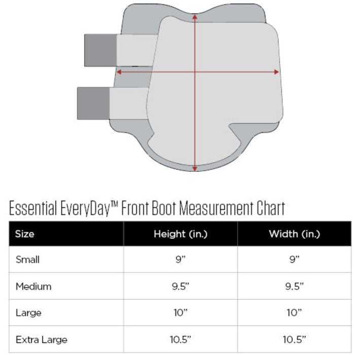 EquiFit Essential EveryDay Front Boot with SheepsWool