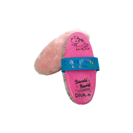 HAAS Pummel-Fairy Diva Merino Lambswool Brush - Pink