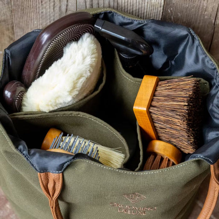 Kentucky Horsewear Canvas Grooming Bag Lifestyle