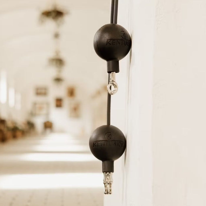 Kentucky Horsewear Rubber Ball Protection Wall & Lead Black
