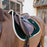 Kentucky Horsewear Saddle Pad Velvet Contrast Jumping