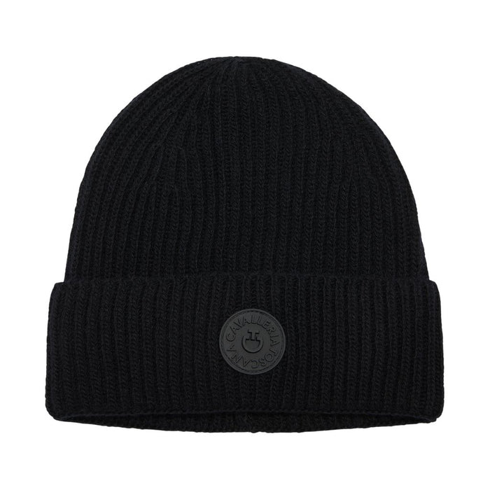 Cavalleria Toscana Lambswool Winter Beanie Black