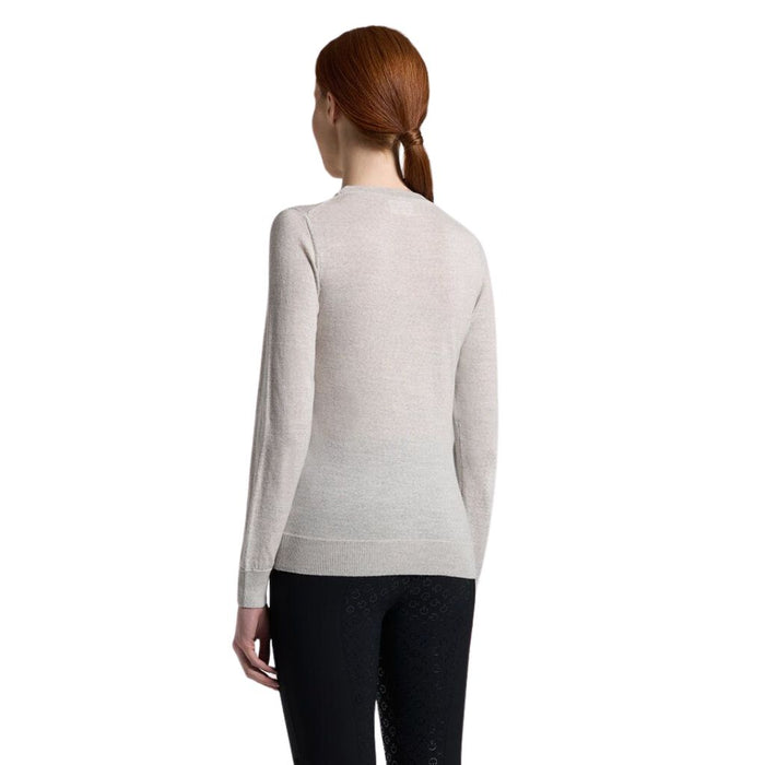 Cavalleria Toscana Crew Neck Sweater Stone Grey