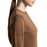 Cavalleria Toscana Pure Wool Turtleneck Sweater Camel Logo