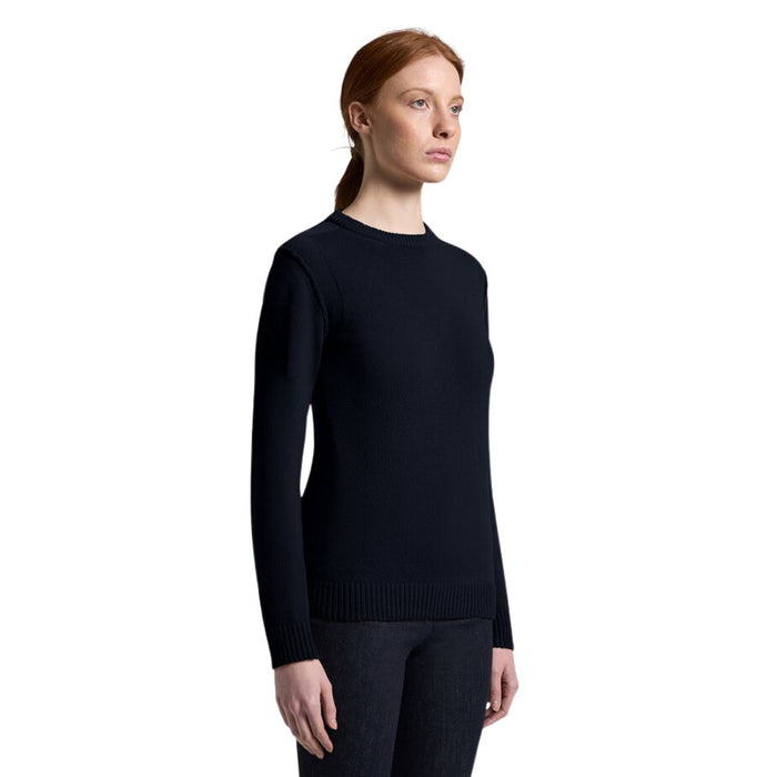 Cavalleria Toscana Pure Wool Turtleneck Sweater  Navy Front
