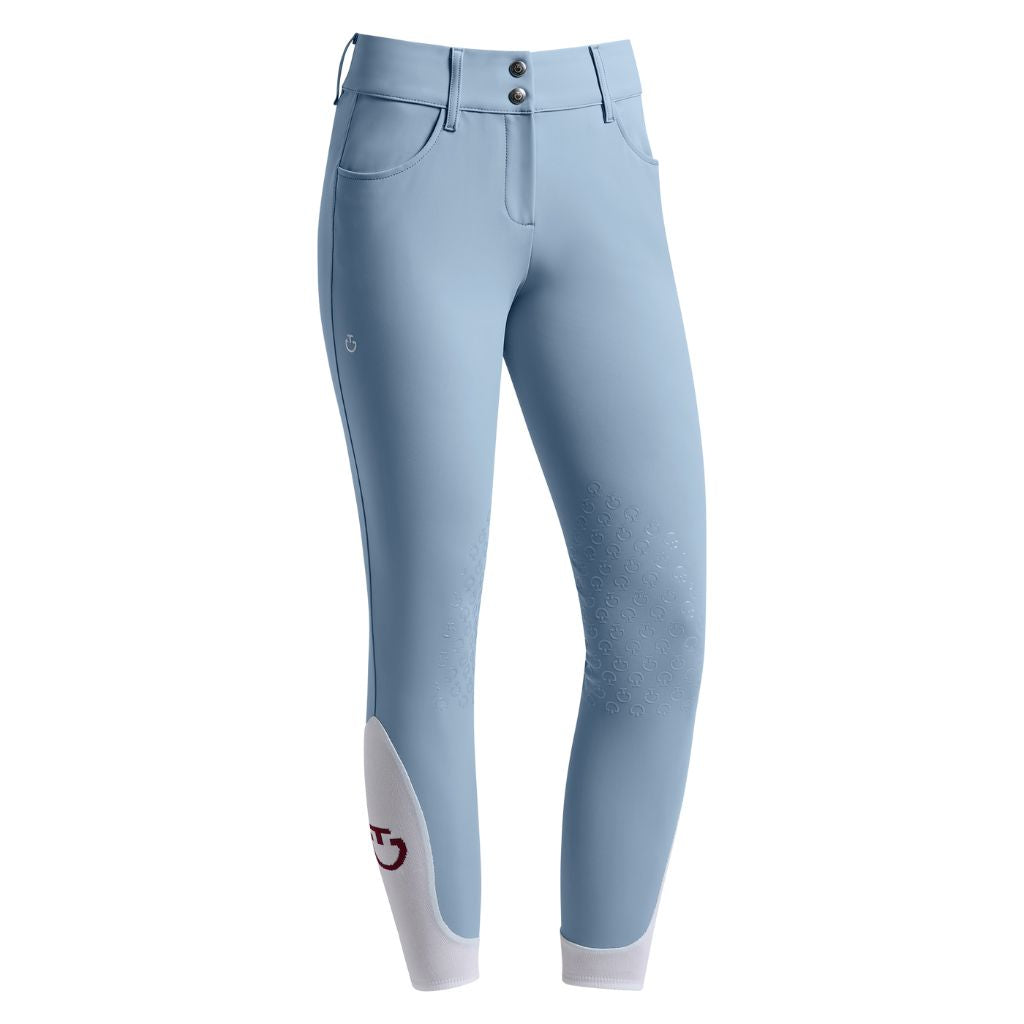 Cavalleria Toscana American High Rise Riding Breeches- Blue Fog — Equi ...