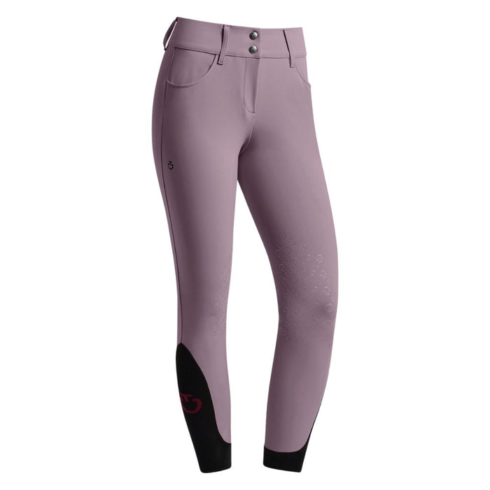 Cavalleria Toscana American High Rise Riding Breeches- Grape Shake Front
