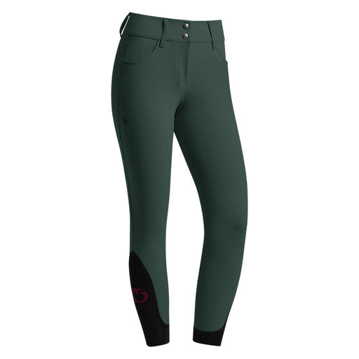 Cavalleria Toscana American High Rise Riding Breeches - Jungle Green