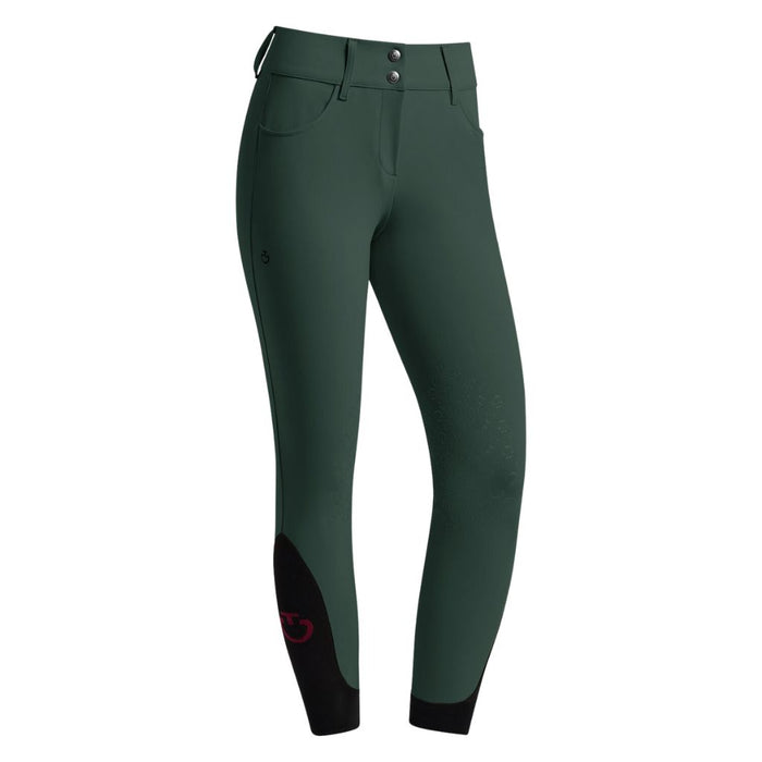 Cavalleria Toscana American High Rise Riding Breeches - Jungle Green