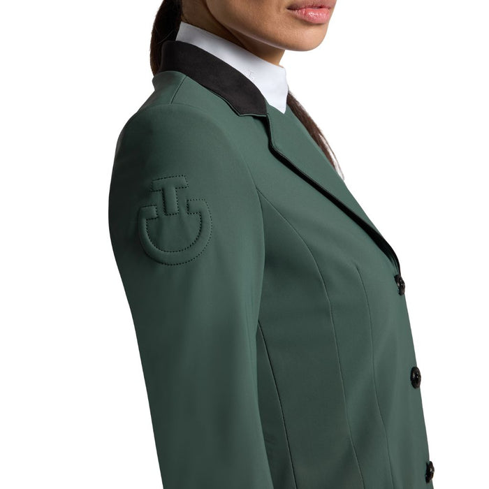 Cavalleria Toscana GP Riding Jacket - Jungle Green Sleeve