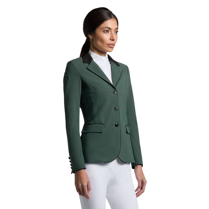 Cavalleria Toscana GP Riding Jacket - Jungle Green Front