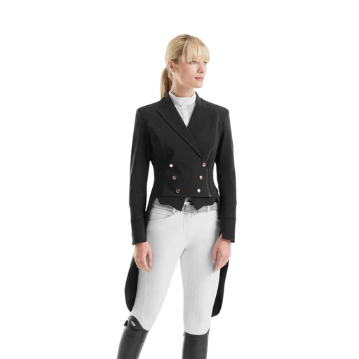 Horse Pilot Ladies Long Frac Black Front