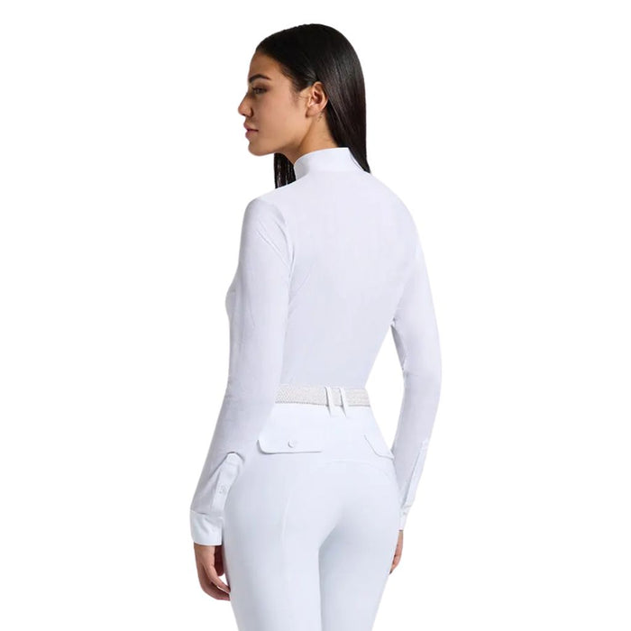 RG Long Sleeve Jacquard Jersey Competition Shirt White