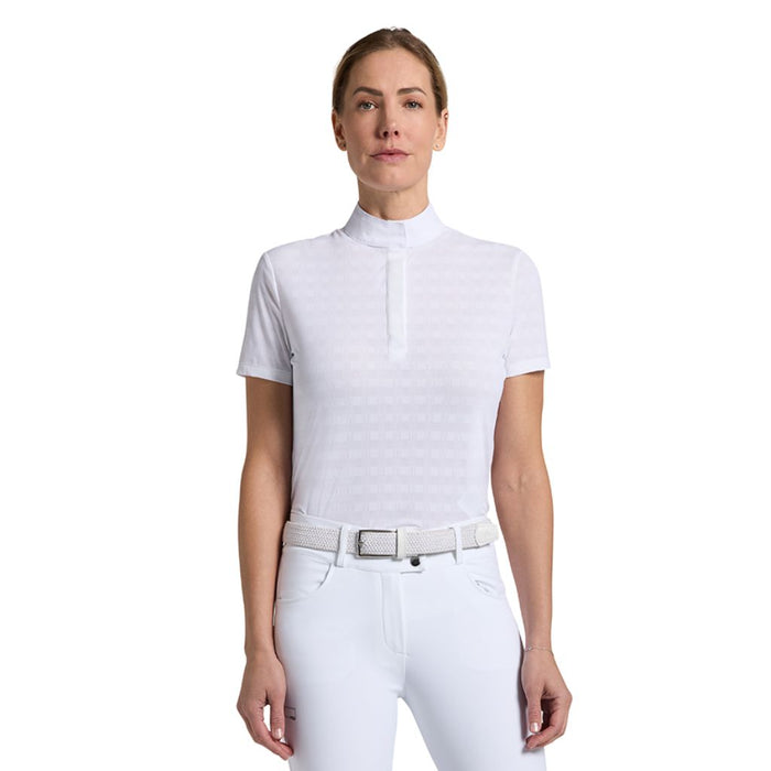 RG Short Sleeve Jacquard Jersey Competition Shirt White
