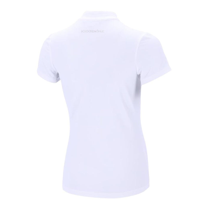 Schockemohle Anita Short Sleeve Show Shirt White back