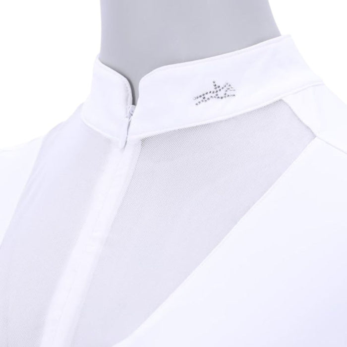 Schockemohle Anita Short Sleeve Show Shirt White Collar