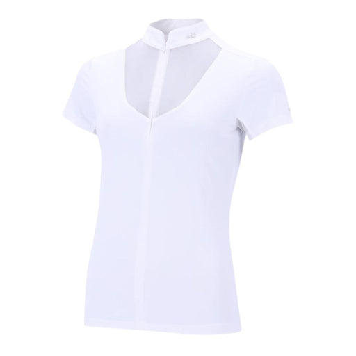 Schockemohle Anita Short Sleeve Show Shirt White Front