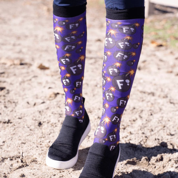 Dreamers & Schemers Boot Socks F Bomb 2.0