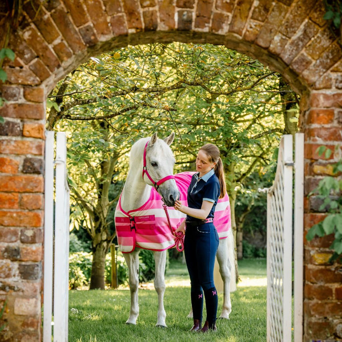 Horseware Newmarket Pony Fleece Cooler Whitney Pink