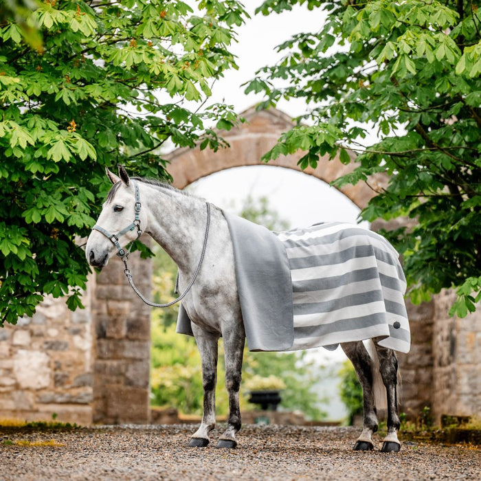 Horseware Newmarket Fleece Square Whitney Grey