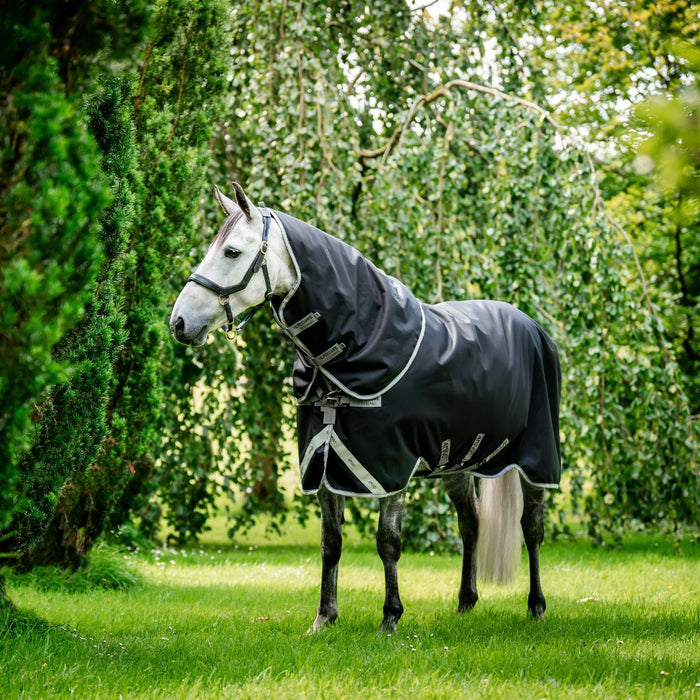 Amigo 1200D Plus Heavy 400g by Horseware Ireland Black Silver