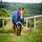 Amigo 1200D Plus Turnout 100g by Horseware Ireland Blue Silver