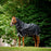 Rambo 1680D Plus Turnout with Vari-Layer 250g by Horseware Ireland Black Grey