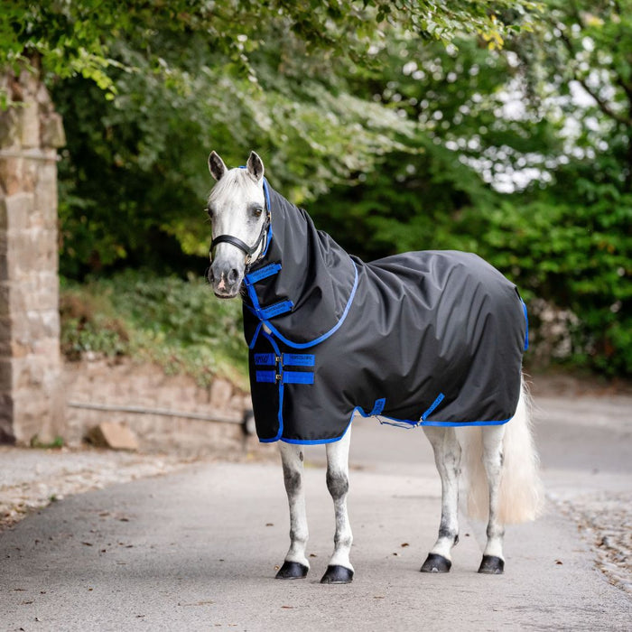 Amigo Ripstop 900D Plus Turnout 200g by Horseware Ireland Black Blue