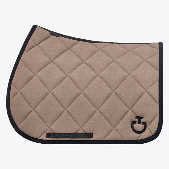 Cavalleria Toscana Diamond Quilted Jersey Jumping Saddle Pad