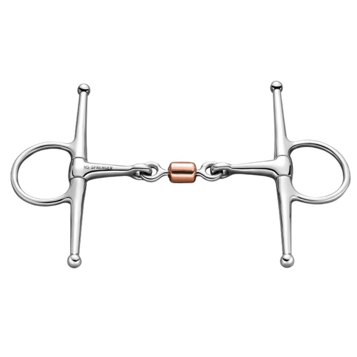 Sprenger Stainless Steel Full Cheek with Copper Roller - 12 mm