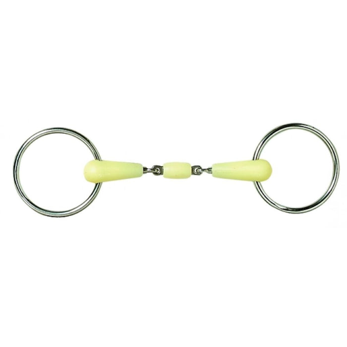 Happy Mouth Loose Ring Roller Snaffle