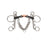 Shires Double Jointed Pelham Sweet Iron Mouth