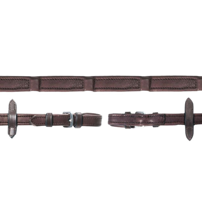 Schockemohle Dura Soft Leather Reins with Nylon Inlay