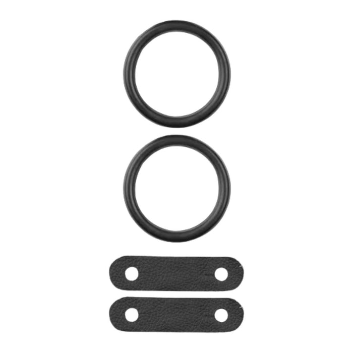 Replacement Rings wtih Leather Tabs for Peacock Stirrups