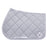 Cavalleria Toscana Diamond Quilted Jersey Jumping Saddle Pad Light Grey
