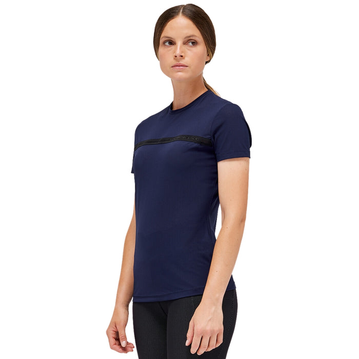 Cavalleria Toscana Jersey Mesh T-Shirt with Logo Tape