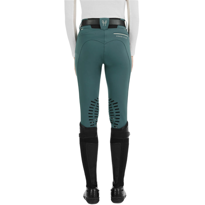 Horse Pilot Ladies X-Design Breeches - Balsam Green