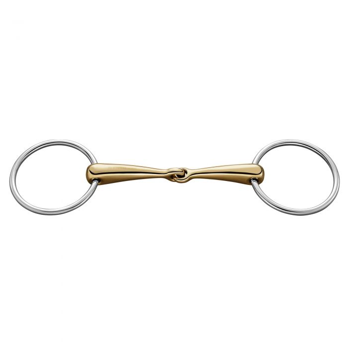 Sprenger Copper Plus Single Jointed Loose Ring Snaffle 16 mm
