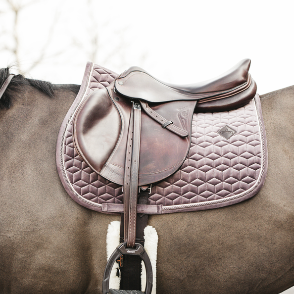 Kentucky Horsewear Saddle Pad Velvet Jumping 