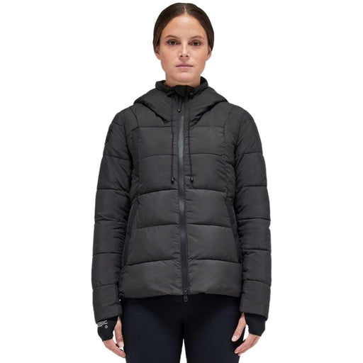 Cavalleria Toscana Matte Jersey Quilted Hooded Puffer Jacket